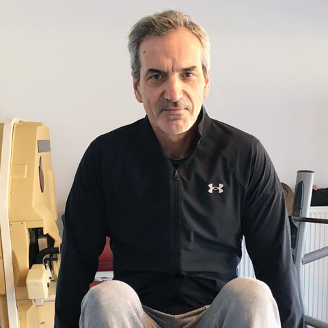 O personal trainer Γιάννης Μπούρας