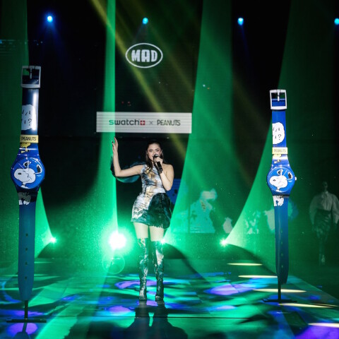 H Swatch και η παρέα Peanuts στο Madwalk 2021