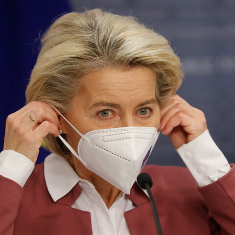 Η πρόεδρος της Κομισιόν Ούρσουλα φον ντερ Λάιεν