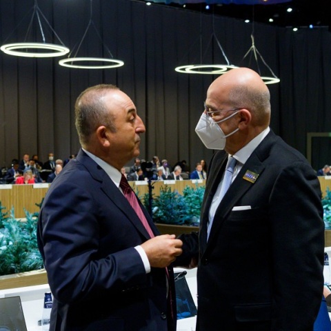 Νίκος Δένδιας - Μεβλούτ Τσαβούσογλου