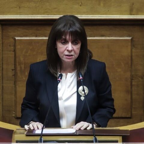 Η Πρόεδρος της Δημοκρατίας, Κατερίνα Σακελλαροπούλου 