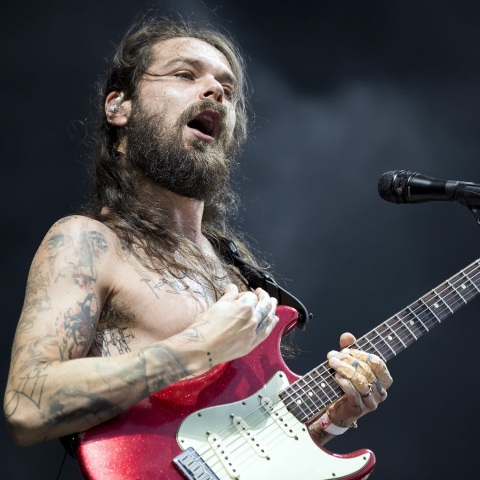 O τραγουδιστής και κιθαρίστας των Biffy Slyro, Simon Neil 