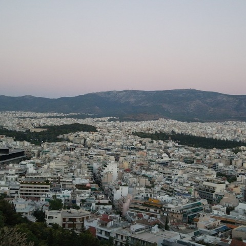 Πανοραμική εικόνα της Αθήνας  