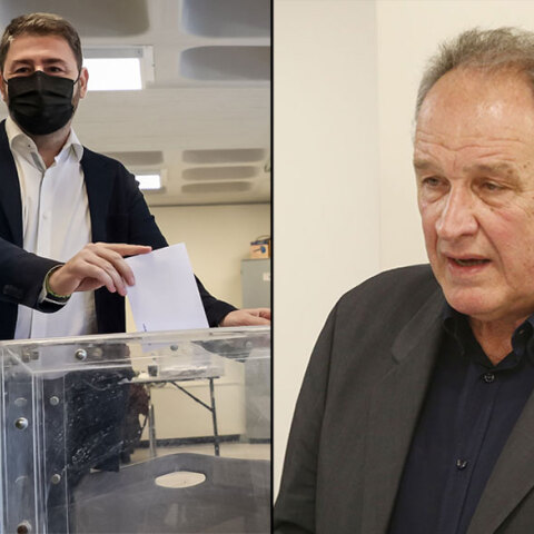 Νίκος Ανδρουλάκης και Γιάννης Μεϊμάρογλου