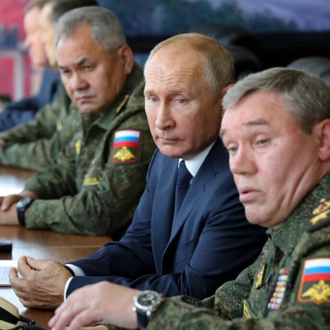 O Βλαντιμίρ Πούτιν πρόεδρος της Ρωσίας