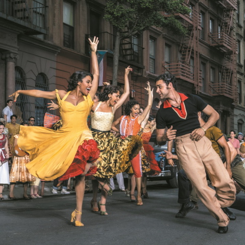 Σκηνή από το μιούζικαλ West Side Story του Στίβεν Σπίλμπεργκ.