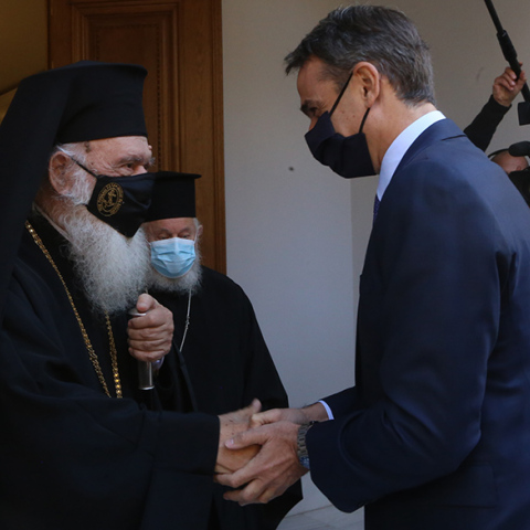 Στη Διαρκή Ιερά Σύνοδο ο Κυρ. Μητσοτάκης