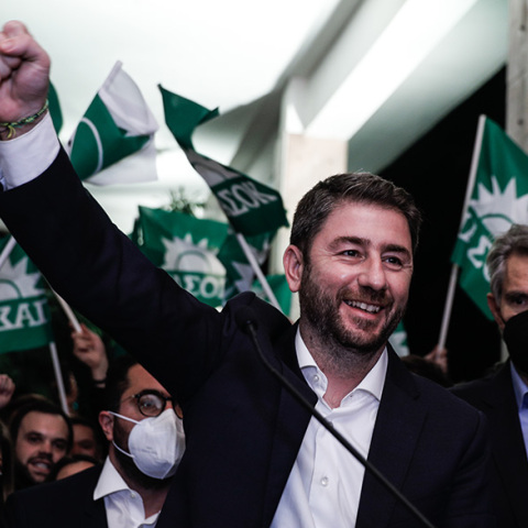 Νίκος Ανδρουλάκης, ο νέος αρχηγός του ΠΑΣΟΚ / ΚΙΝΑΛ