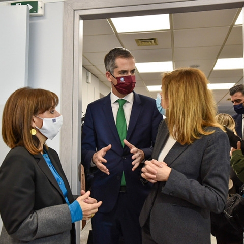 Το Κέντρο για την Καταπολέμηση της Έμφυλης Βίας εγκαινίασε η Κατερίνα Σακελλαροπούλου