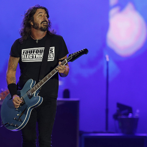 Το ροκ συγκρότημα Foo Fighters