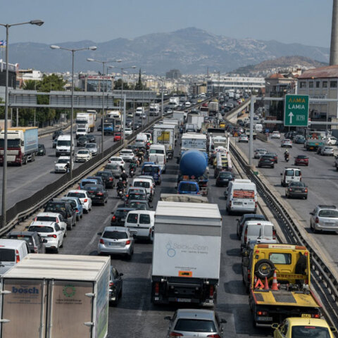 Μποτιλιάρισμα στον Κηφισό (ΦΩΤΟ ΑΡΧΕΙΟΥ)