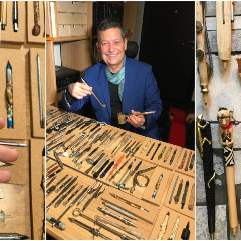 Νίκος Καμπάνης συλλέκτης Μολυβιών