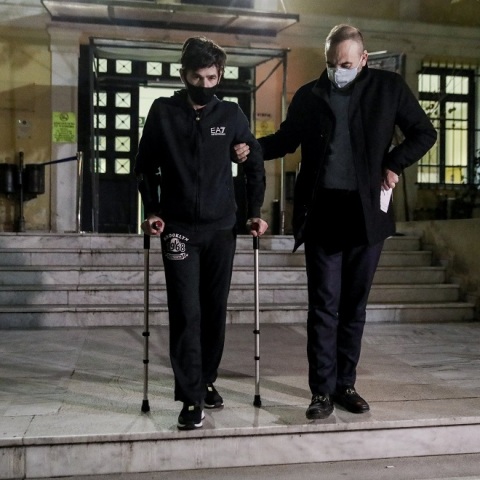 Στον Εισαγγελέα ο Μένιος Φουρθιώτης/ Φωτογραφία: EUROKINISSI/ ΓΙΑΝΝΗΣ ΠΑΝΑΓΟΠΟΥΛΟΣ 