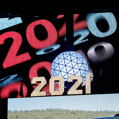 2020-2021: Παραμονή Πρωτοχρονιάς στην Times Square