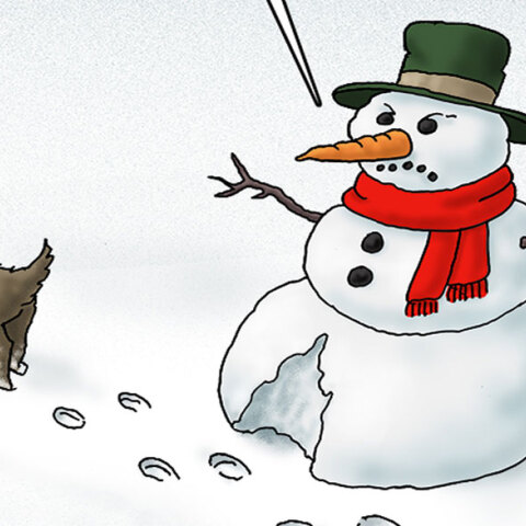 Το σκίτσο του Αρκά για την κακοκαιρία «Κάρμελ»