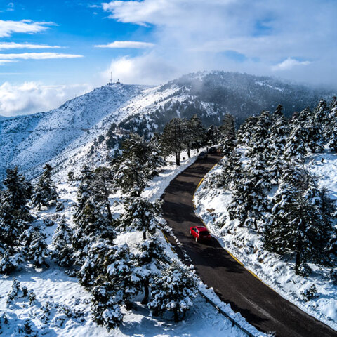 Χιόνια στην Πάρνηθα