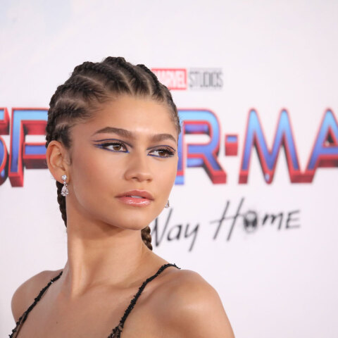 Η ηθοποιός Zendaya στην πρεμιέρα της ταινίας Spider-man: No Way Home