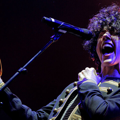 LP - Στιγμιότυπο από τη συναυλία της στην Αθήνα το 2016