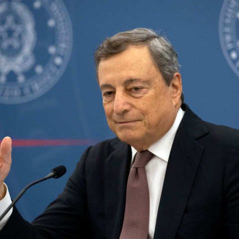 Ο πρωθυπουργός της Ιταλίας Μάριο Ντράγκι