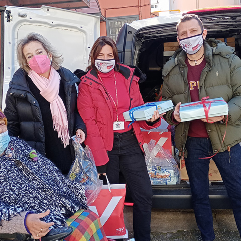 Το Άσυλο Ανιάτων με γιορτινή διάθεση χάρη στην TÜV AUSTRIA Hellas