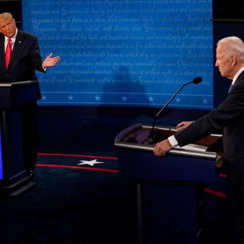 Tζο Μπάιντεν και Ντόναλντ Τραμπ