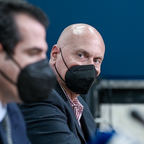 Εκτάκτως στη σημερινή ενημέρωση ο πρόεδρος του ΕΟΔΥ Θεοκλής Ζαούτης