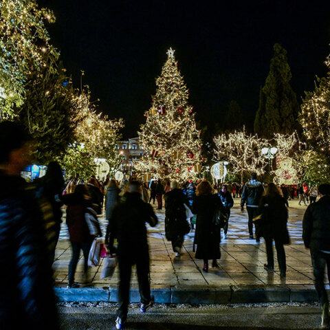 Πρόστιμα για τη μάσκα και τη μη χρήση της στην Αθήνα ανήμερα Χριστούγεννα (ΦΩΤΟ ΑΡΧΕΙΟΥ)