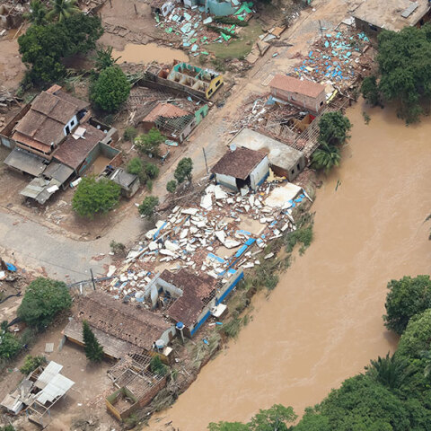 Καταστροφικές πλημμύρες στην πολιτεία Μπαΐα στη Βραζιλία