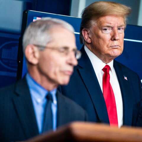 Άντονι Φάουτσι και Ντόναλντ Τραμπ