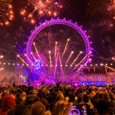 Λονδίνο παραμονή Πρωτοχρονιάς