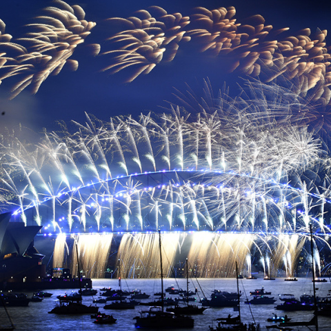 Ο «αθόρυβος» ερχομός του Νέου Έτους στον κόσμο