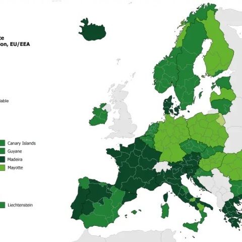 Χάρτης για τη διενέργεια τεστ για τον κορωνοϊό