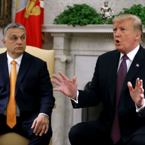  Trump-Οrban © Mark Wilson/Getty Images