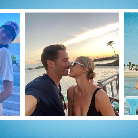 Έξι celebrities που γιόρτασαν την Πρωτοχρονιά δίπλα στη θάλασσα και στην άμμο και κάτω από καλοκαιρινές συνθήκες.