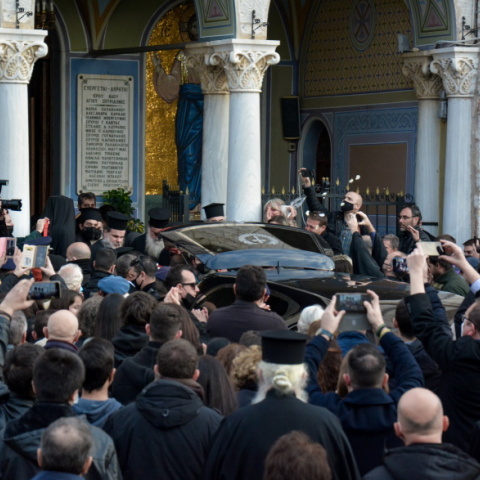 Κηδεία Μητροπολίτη Κοσμά