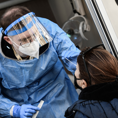 Τεστ για τον κορωνοϊό 