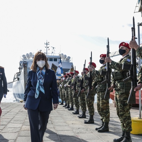Επίτιμη δημότης Γαύδου η Κατερίνα Σακελλαροπούλου