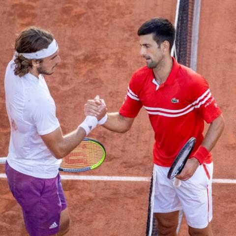 Στέφανος Τσιτσιπάς, Νόβακ Τζόκοβιτς