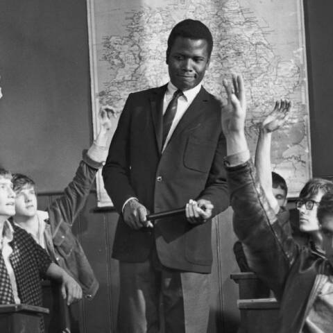 Ο Σίντνεϊ Πουατιέ στην ταινία «To Sir, With Love»