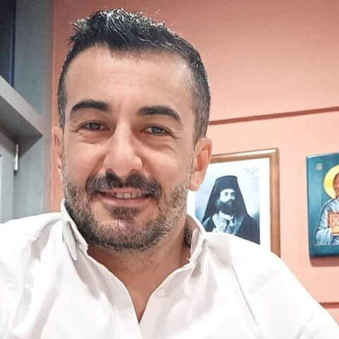 Ο Χρήστος Κυριακίδης, αντιδήμαρχος Καθαριότητας στη Δράμα