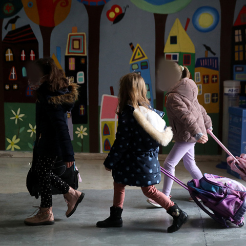 Μαθητές σε σχολείο