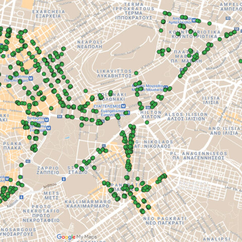 Χάρτης Αθήνας