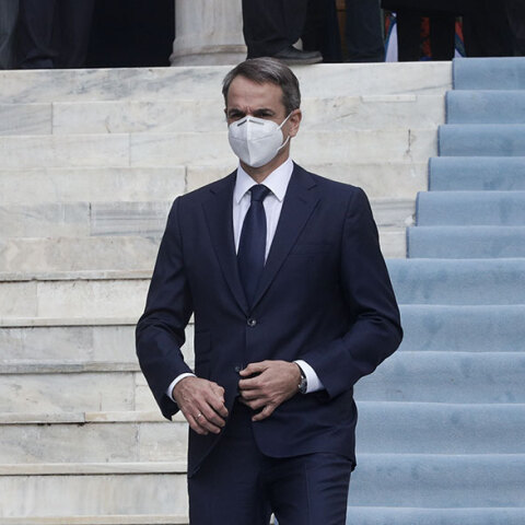 Ο πρωθυπουργός Κυριάκος Μητσοτάκης