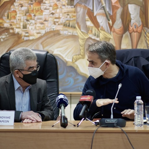 ΕΠΙΣΚΕΨΗ ΤΟΥ ΠΡΩΘΥΠΟΥΡΓΟΥ ΚΥΡΙΑΚΟΥ ΜΗΤΣΟΤΑΚΗ ΣΤΑ ΜΕΓΑΡΑ.ΚΕΝΤΡΟ ΥΓΕΙΑΣ (ΔΗΜΗΤΡΗΣ ΠΑΠΑΜΗΤΣΟΣ/ΓΡΑΦΕΙΟ ΤΥΠΟΥ ΠΡΩΘΥΠΟΥΡΓΟΥ/EUROKINISSI)