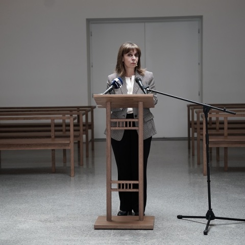 ΕΠΙΣΚΕΨΗ ΤΗΣ ΠΡΟΕΔΡΟΥ ΤΗΣ ΔΗΜΟΚΡΑΤΙΑΣ ΚΑΤΕΡΙΝΑΣ ΣΑΚΕΛΛΑΡΟΠΟΥΛΟΥ ΣΤΟ ΑΠΟΤΕΦΡΩΤΗΡΙΟ ΡΙΤΣΩΝΑΣ (ΓΡΑΦΕΙΟ ΤΥΠΟΥ ΠΡΟΕΔΡΙΑ ΤΗΣ ΔΗΜΟΚΡΑΤΙΑΣ / EUROKINISSI)