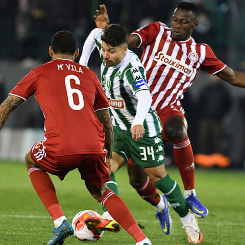 Ισόπαλο το ντέρμπι στη Λεωφόρο ανάμεσα σε Παναθηναϊκό και Ολυμπιακό