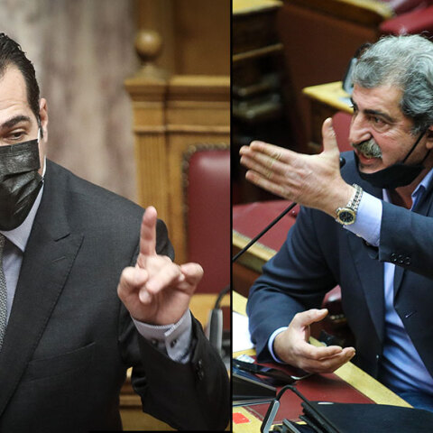 Θάνος Πλεύρης και Παύλος Πολάκης