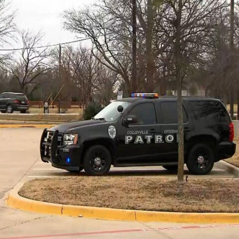 Όχημα της Αστυνομίας στην πόλη Κόλεϊβιλ του Τέξας 