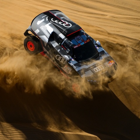 Στιγμιότυπο από το Rally Dakar 2022.