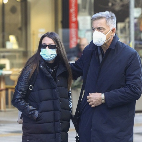 Η Γεωργία Μπίκα με τον δικηγόρο της